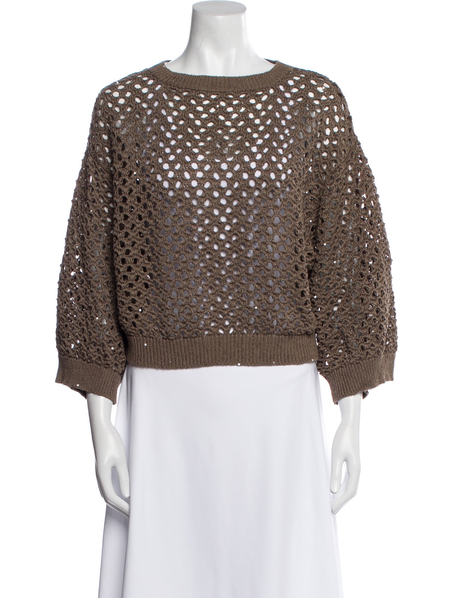 Brunello Cucinelli Scoop Neck Sweater w/ Tags