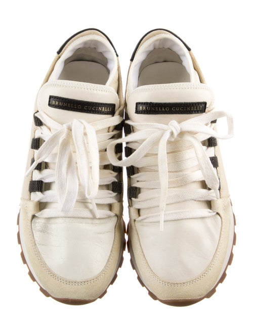Brunello Cucinelli Monili Leather Sneakers
