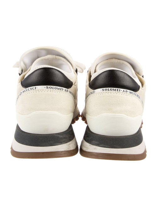 Brunello Cucinelli Monili Leather Sneakers