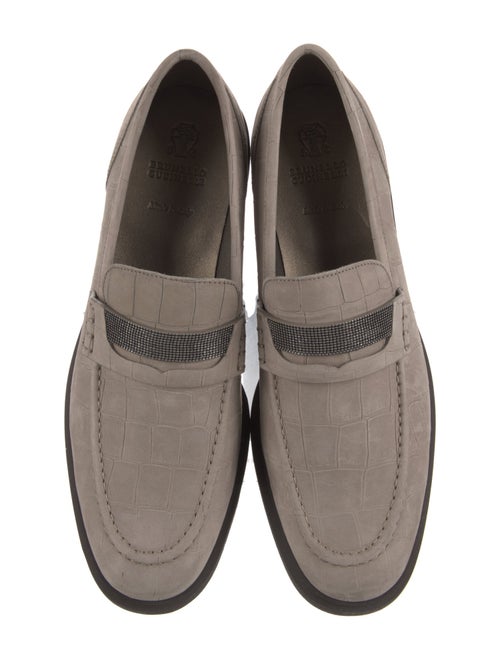 Brunello Cucinelli Suede Loafers