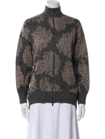 Brunello Cucinelli Mohair Printed Jacket