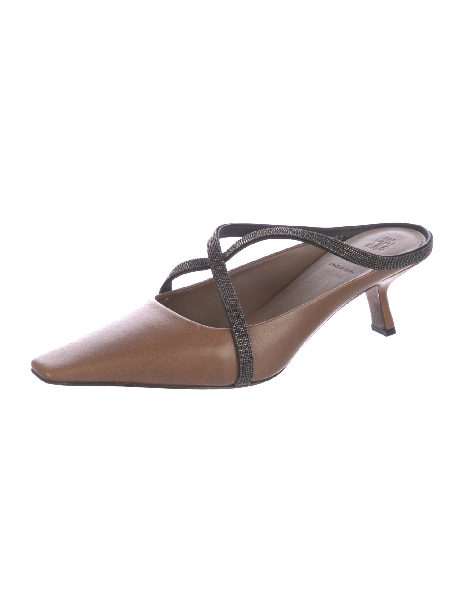 Brunello Cucinelli Leather Mules