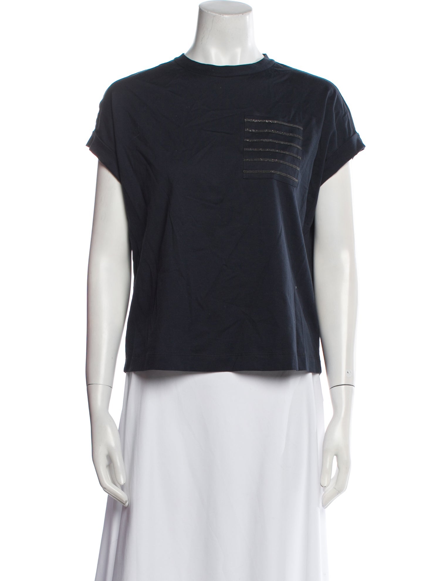 Brunello Cucinelli Crew Neck Short Sleeve T-Shirt