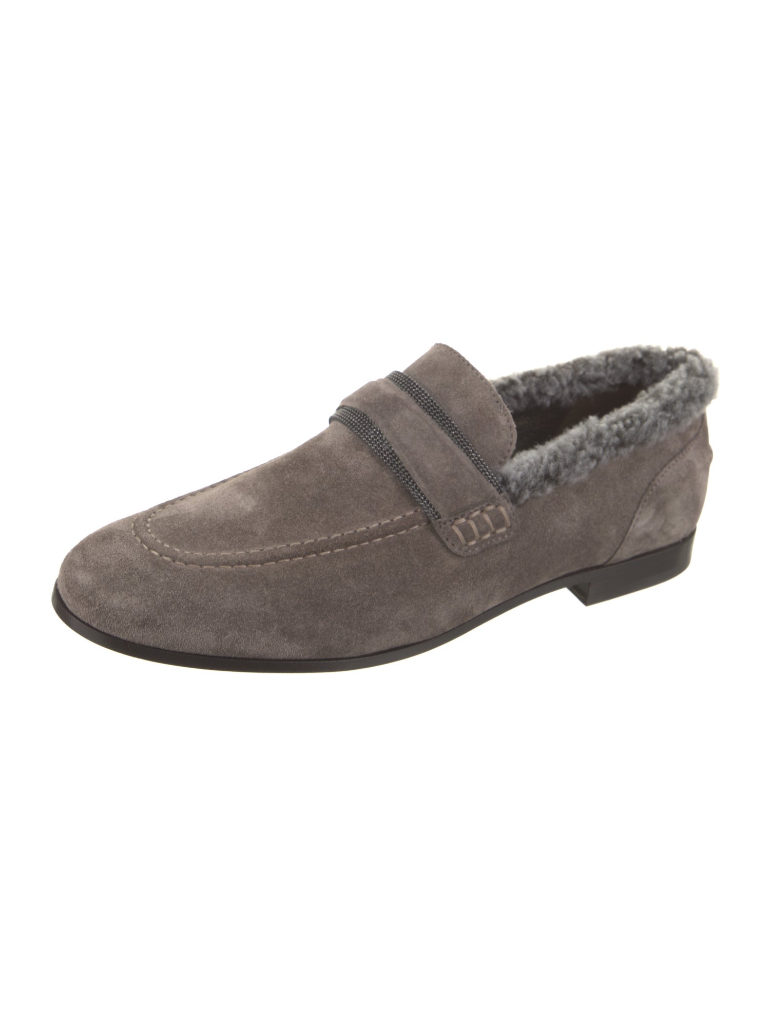 Brunello Cucinelli Suede Loafers