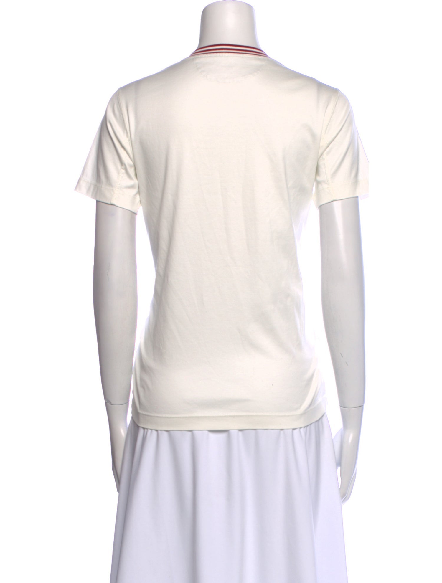 Brunello Cucinelli Graphic Print Crew Neck T-Shirt