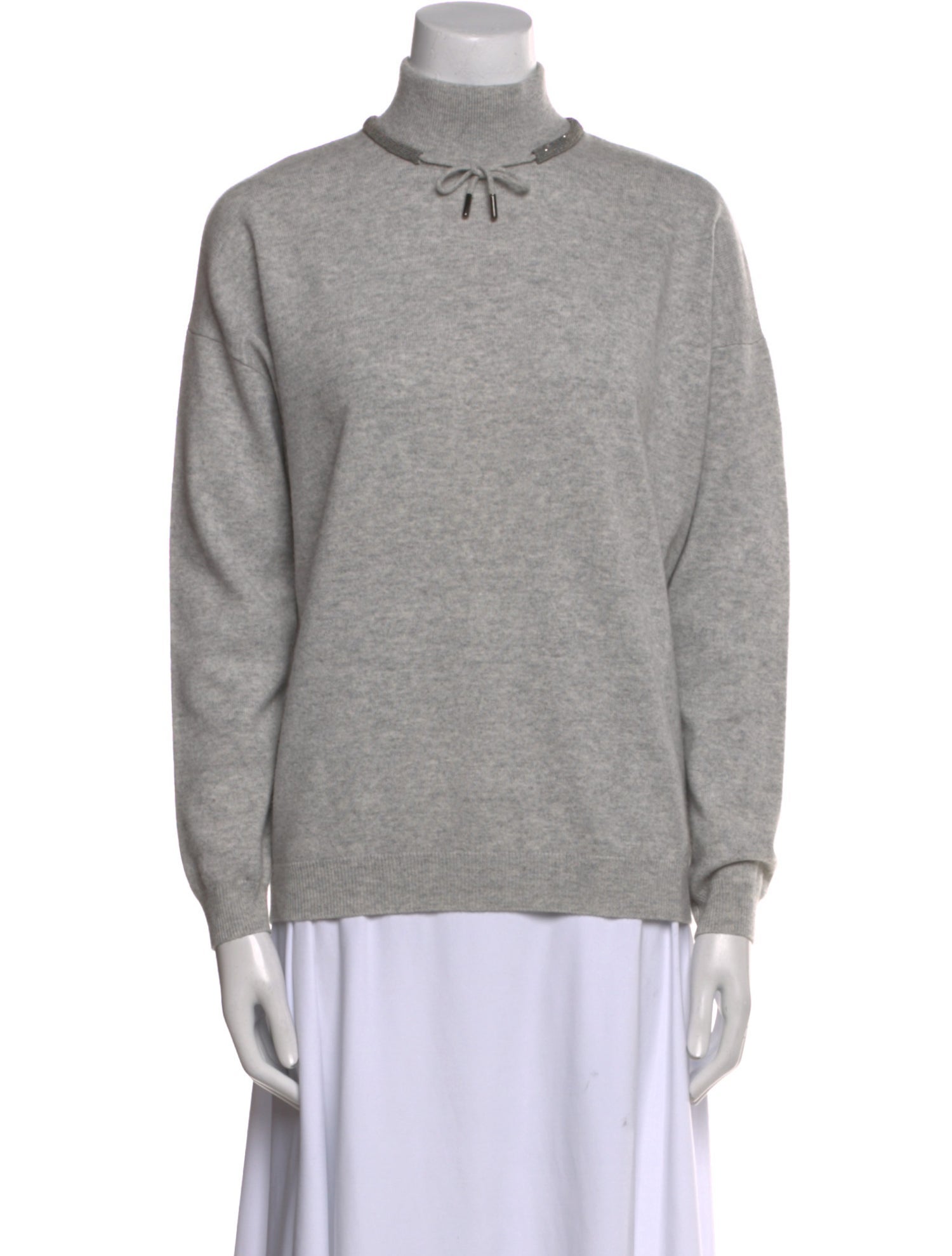 Brunello Cucinelli Virgin Wool Turtleneck Sweater