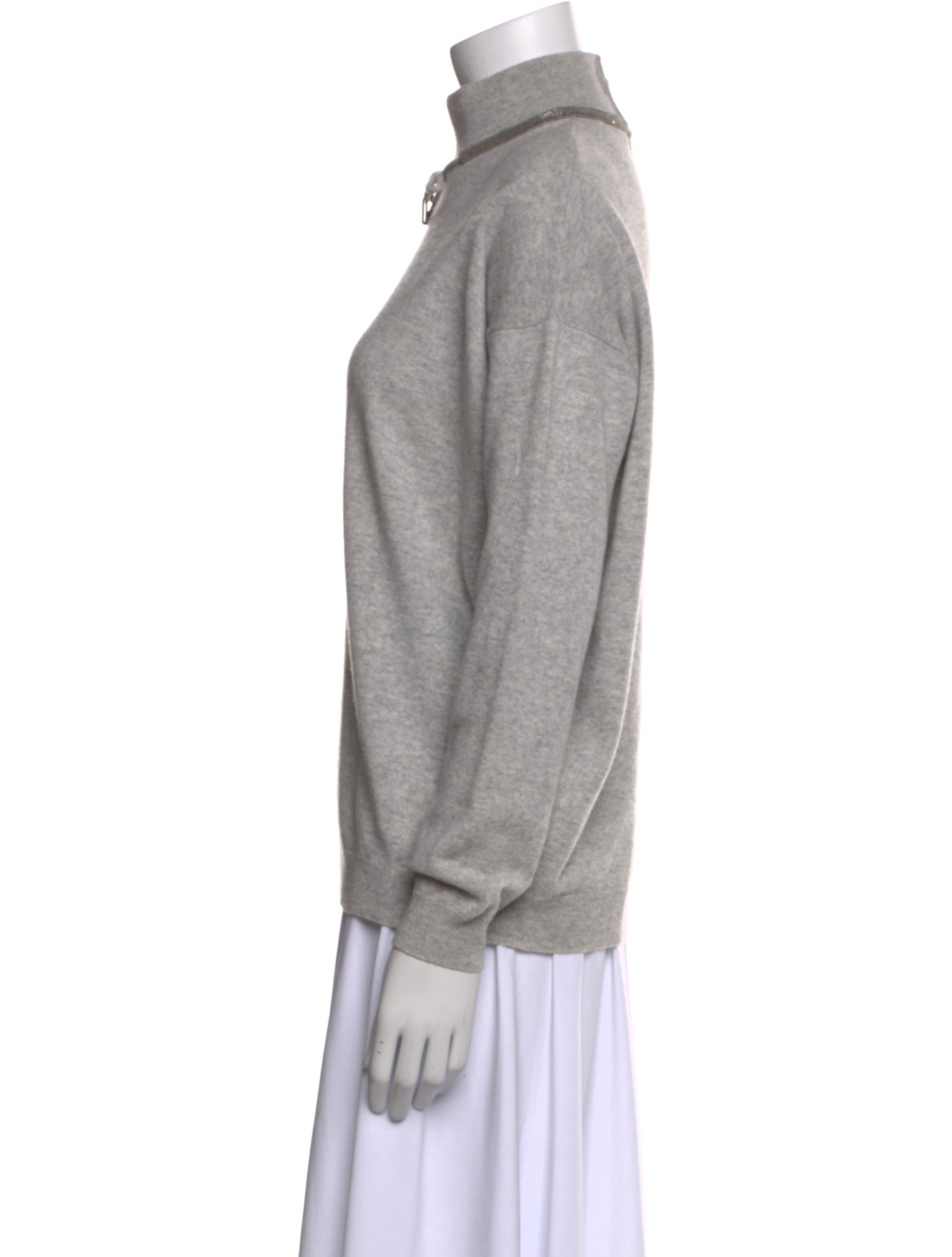 Brunello Cucinelli Virgin Wool Turtleneck Sweater