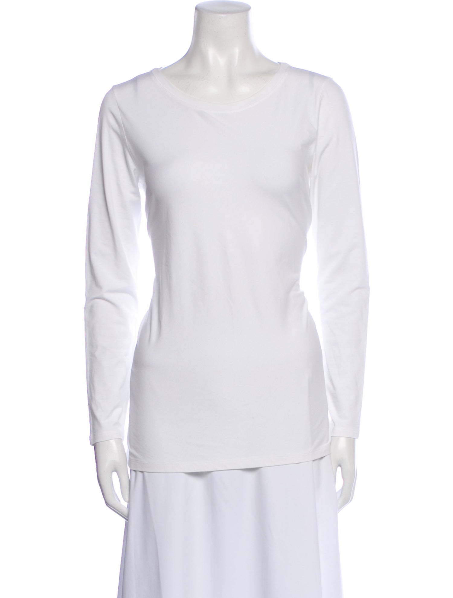 Brunello Cucinelli Scoop Neck Long Sleeve T-Shirt