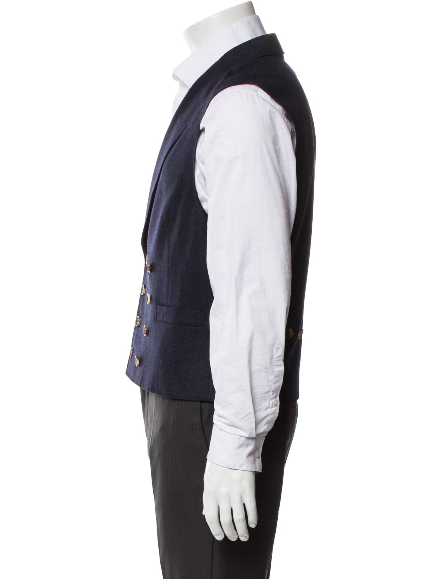 Brunello Cucinelli Virgin Wool Suit Vest