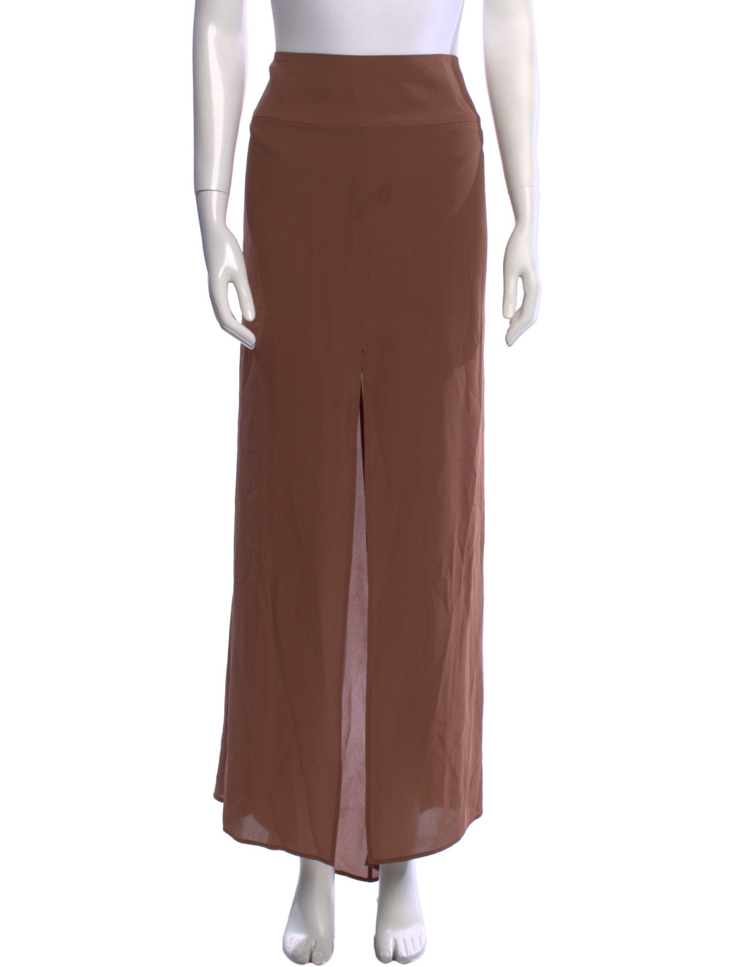 Brunello Cucinelli Silk Long Skirt