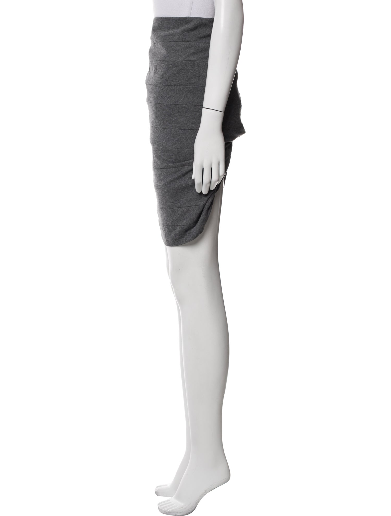 Brunello Cucinelli Pleated Accents Knee-Length Skirt