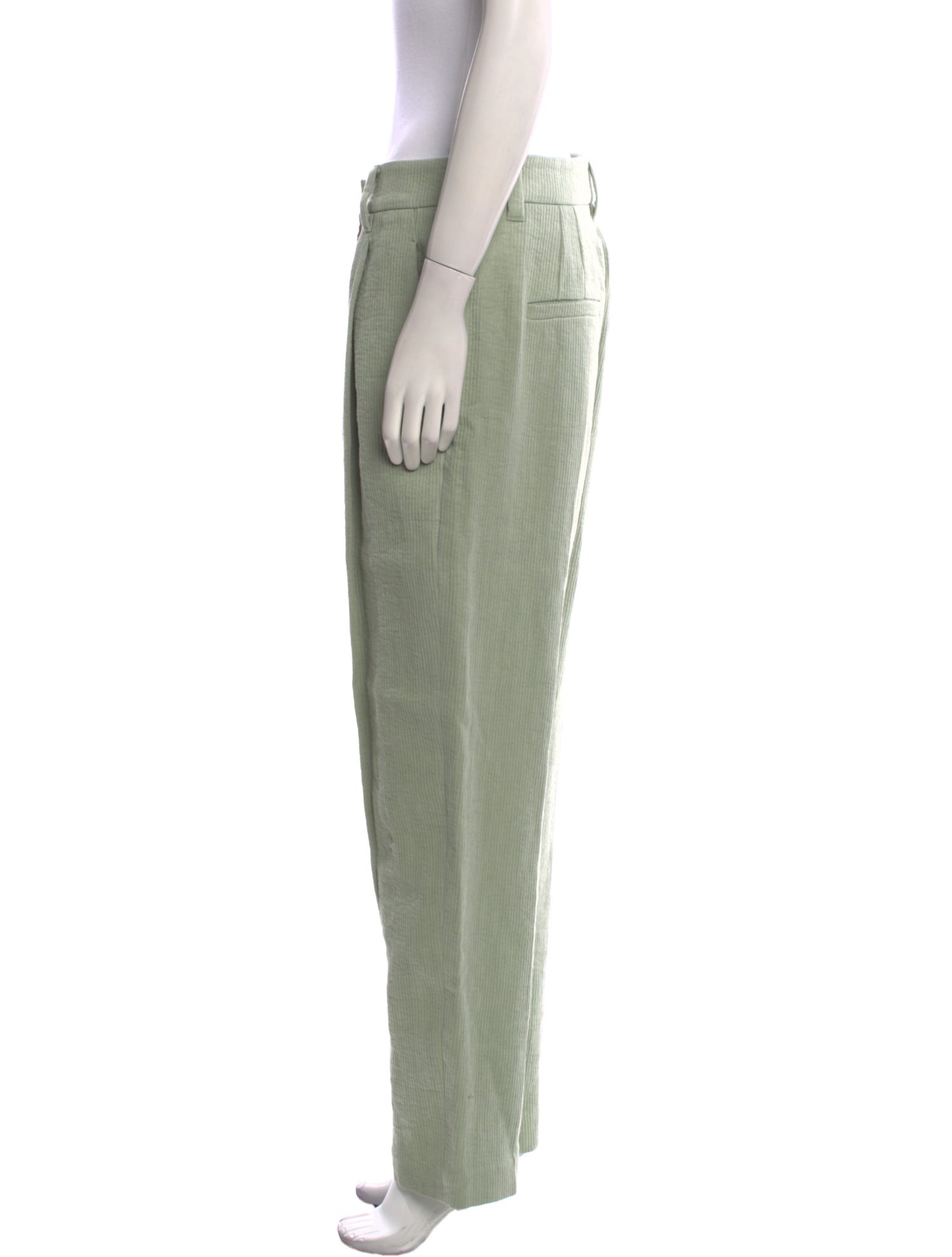 Brunello Cucinelli Linen Straight Leg Pants