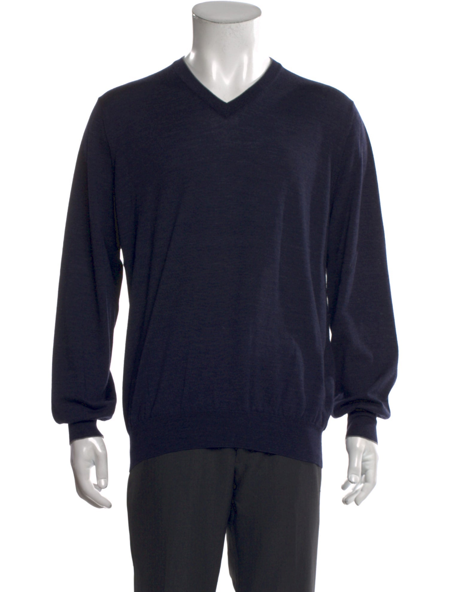 Brunello Cucinelli Wool V-Neck Pullover