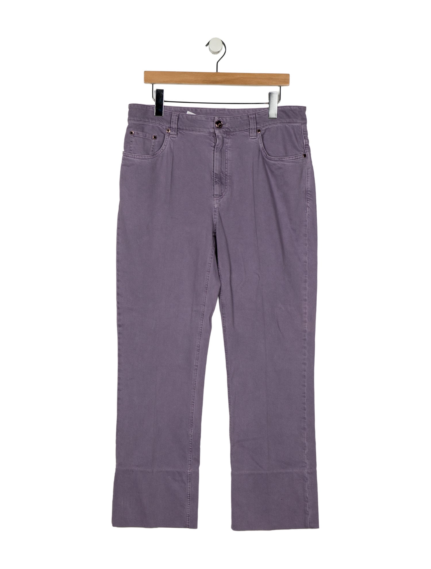 Brunello Cucinelli High-Rise Wide Leg Jeans w/ Tags