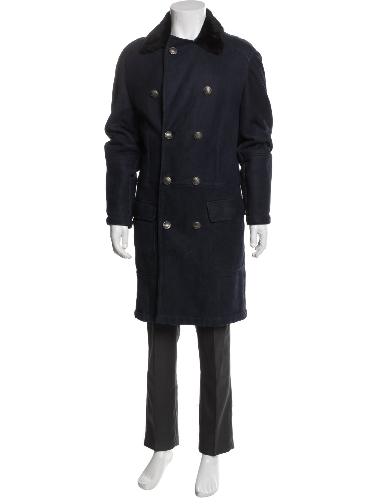 Brunello Cucinelli Lambskin Trench Coat