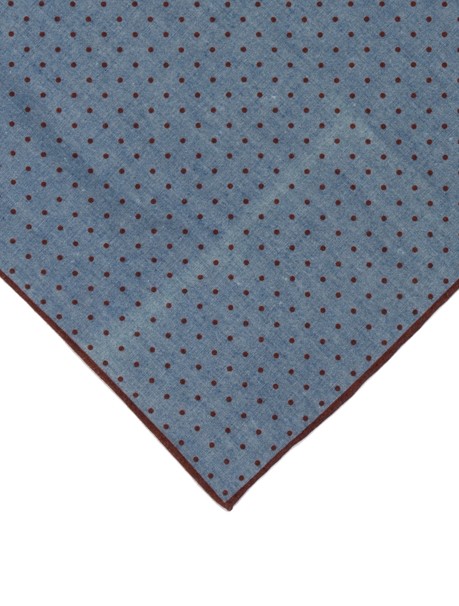 Brunello Cucinelli Polka Dot Pocket Square w/Tags