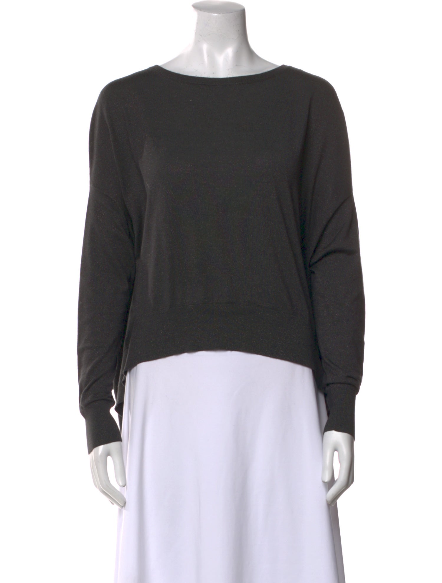 Brunello Cucinelli Cashmere Bateau Neckline Sweatshirt