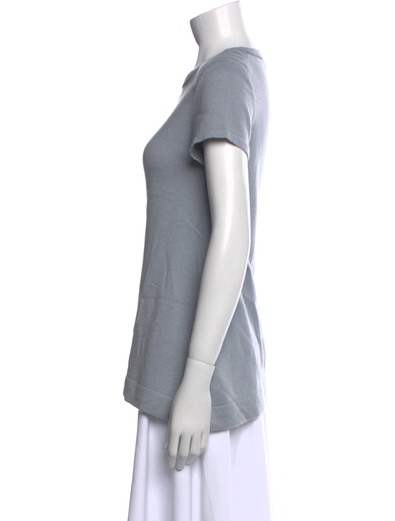 Brunello Cucinelli Cashmere Crew Neck T-Shirt