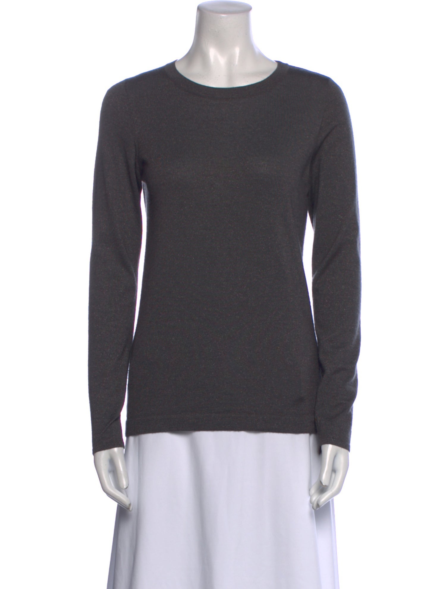 Brunello Cucinelli Crew Neck Long Sleeve Sweatshirt