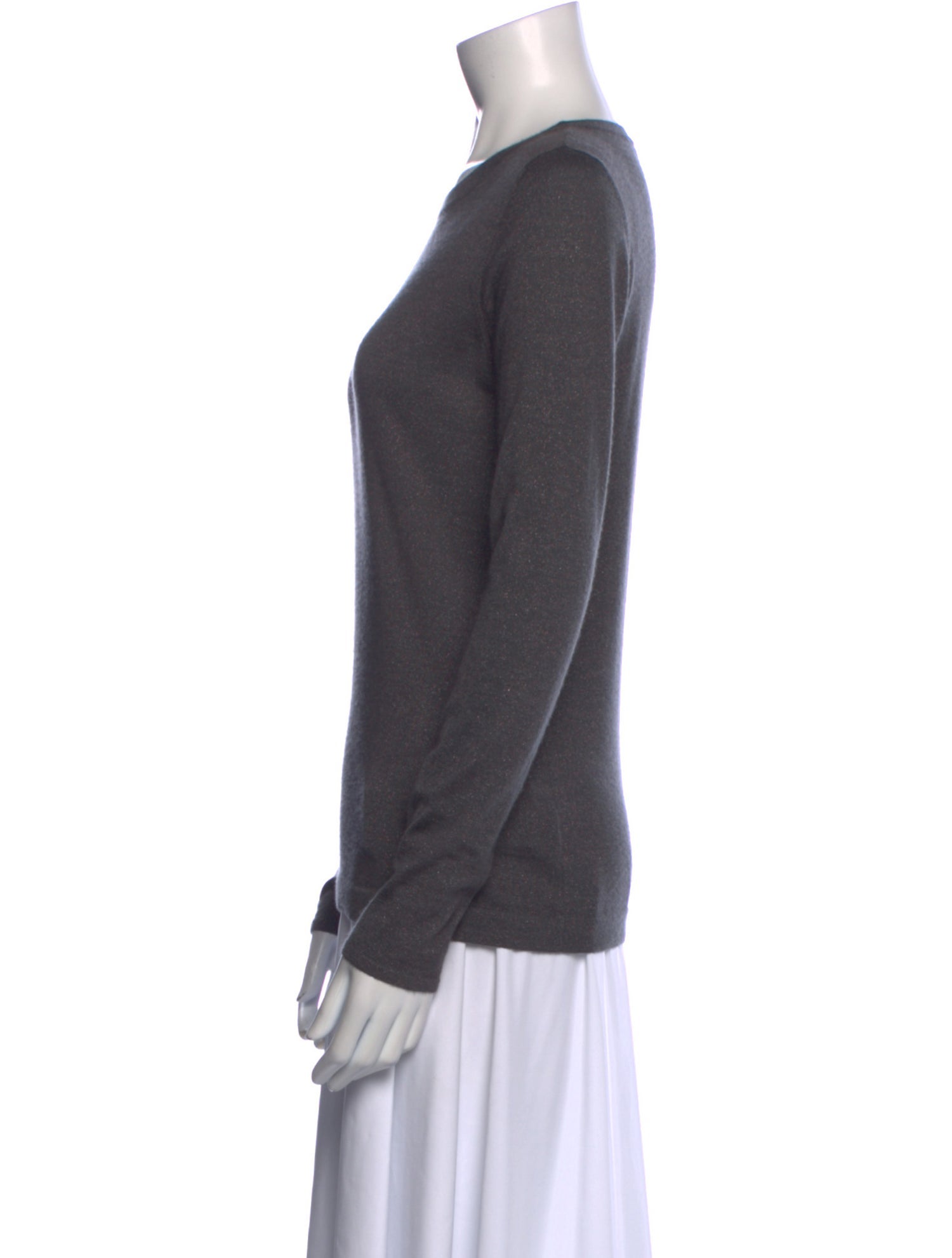 Brunello Cucinelli Crew Neck Long Sleeve Sweatshirt