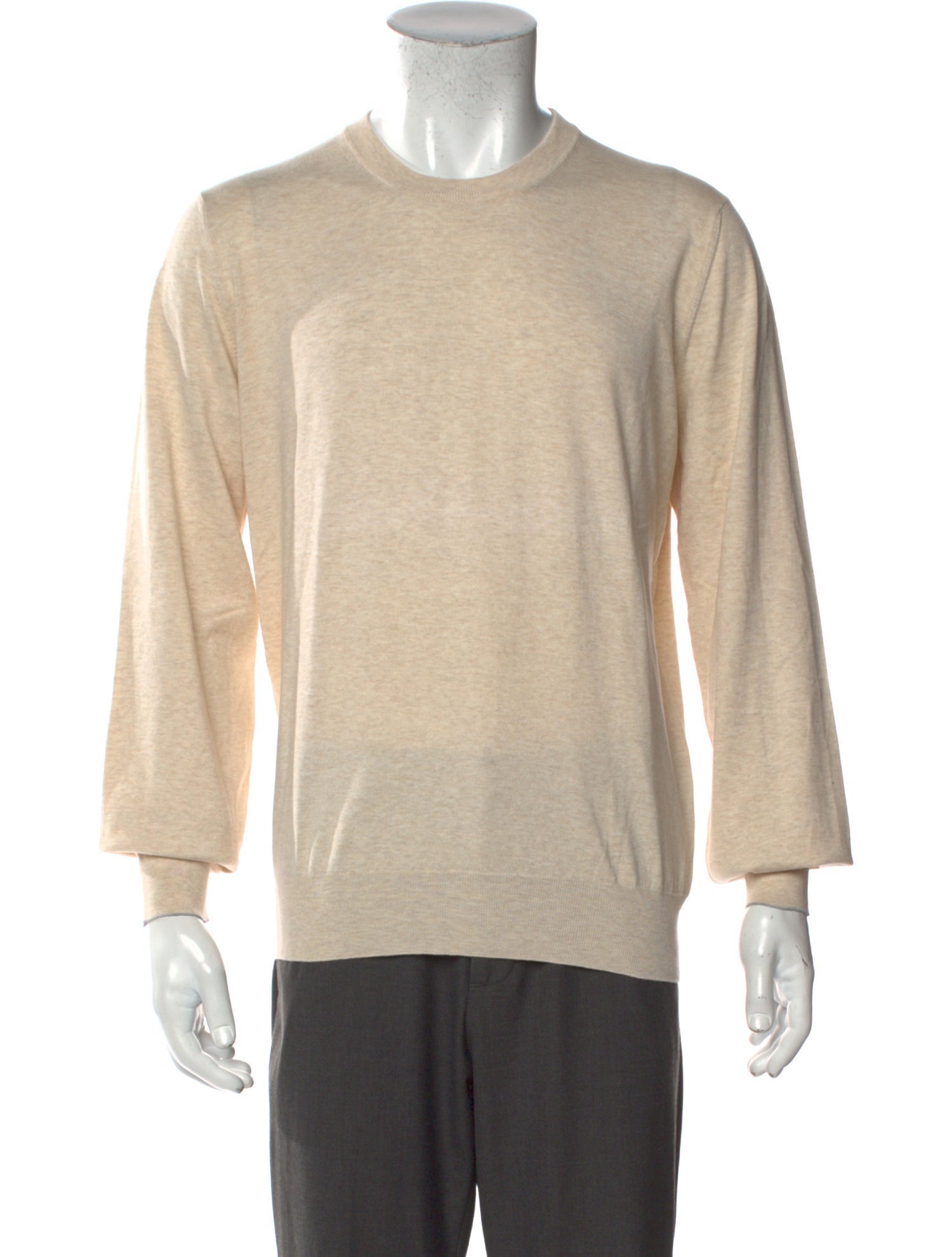 Brunello Cucinelli Crew Neck Long Sleeve Pullover