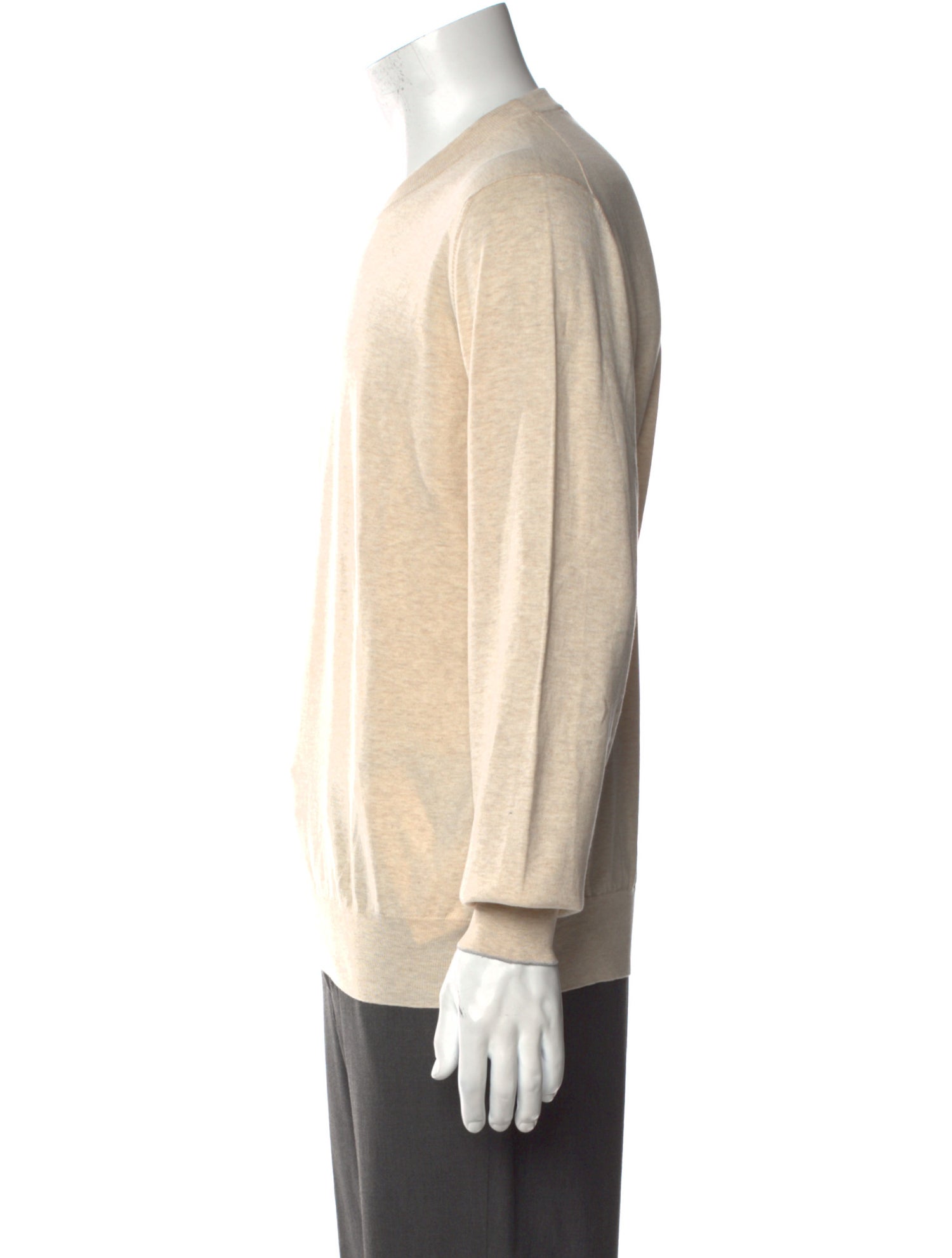 Brunello Cucinelli Crew Neck Long Sleeve Pullover