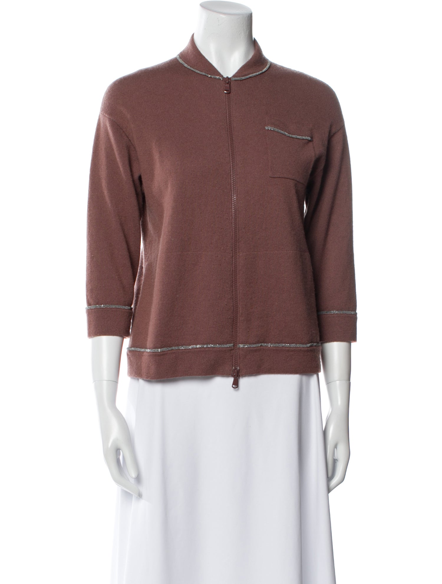 Brunello Cucinelli Cashmere Crew Neck Sweater