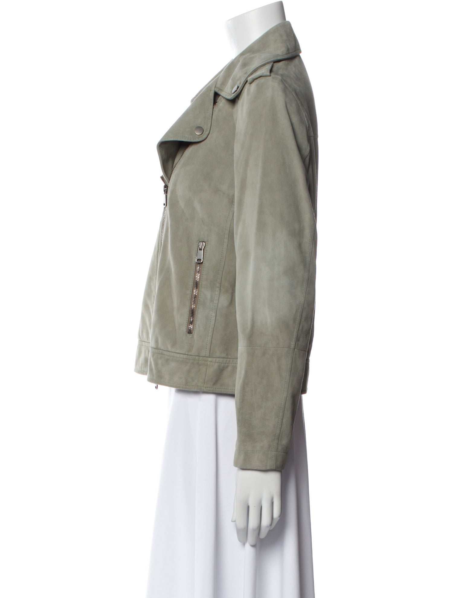 Brunello Cucinelli Leather Biker Jacket