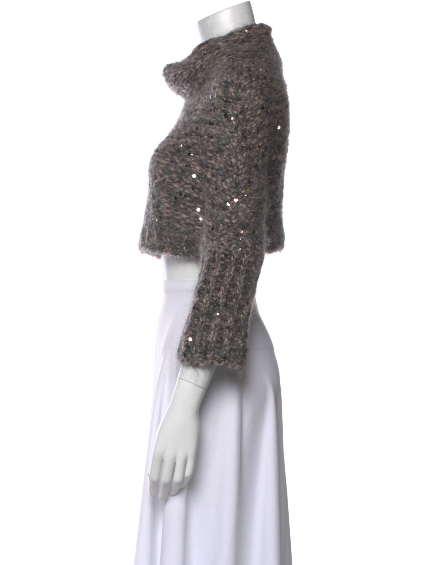 Brunello Cucinelli Mohair Turtleneck Sweater