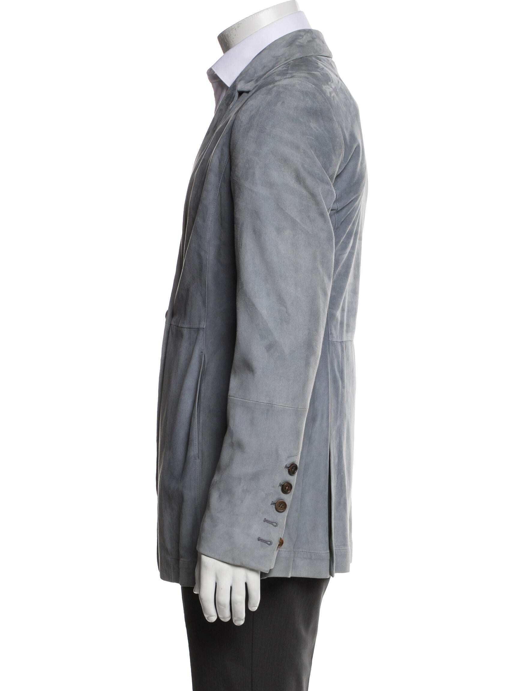 Brunello Cucinelli Leather Blazer