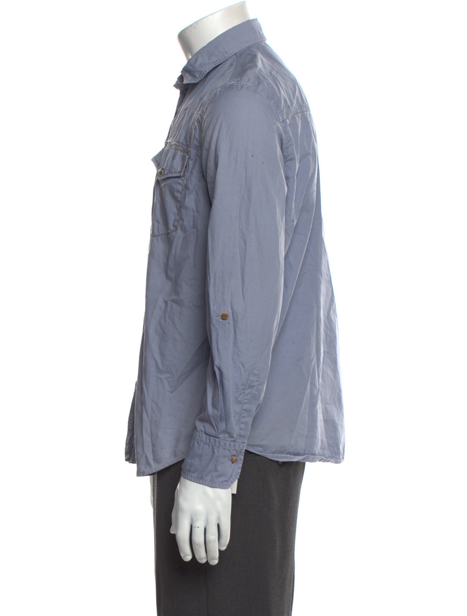 Brunello Cucinelli Long Sleeve Western Shirt