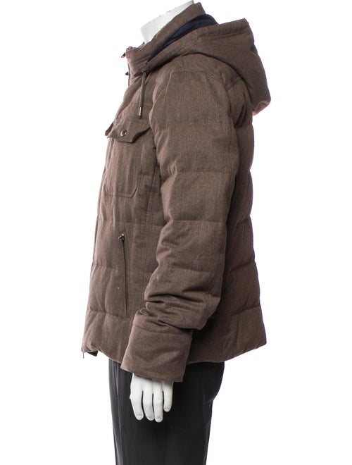 Brunello Cucinelli Wool Puffer Coat