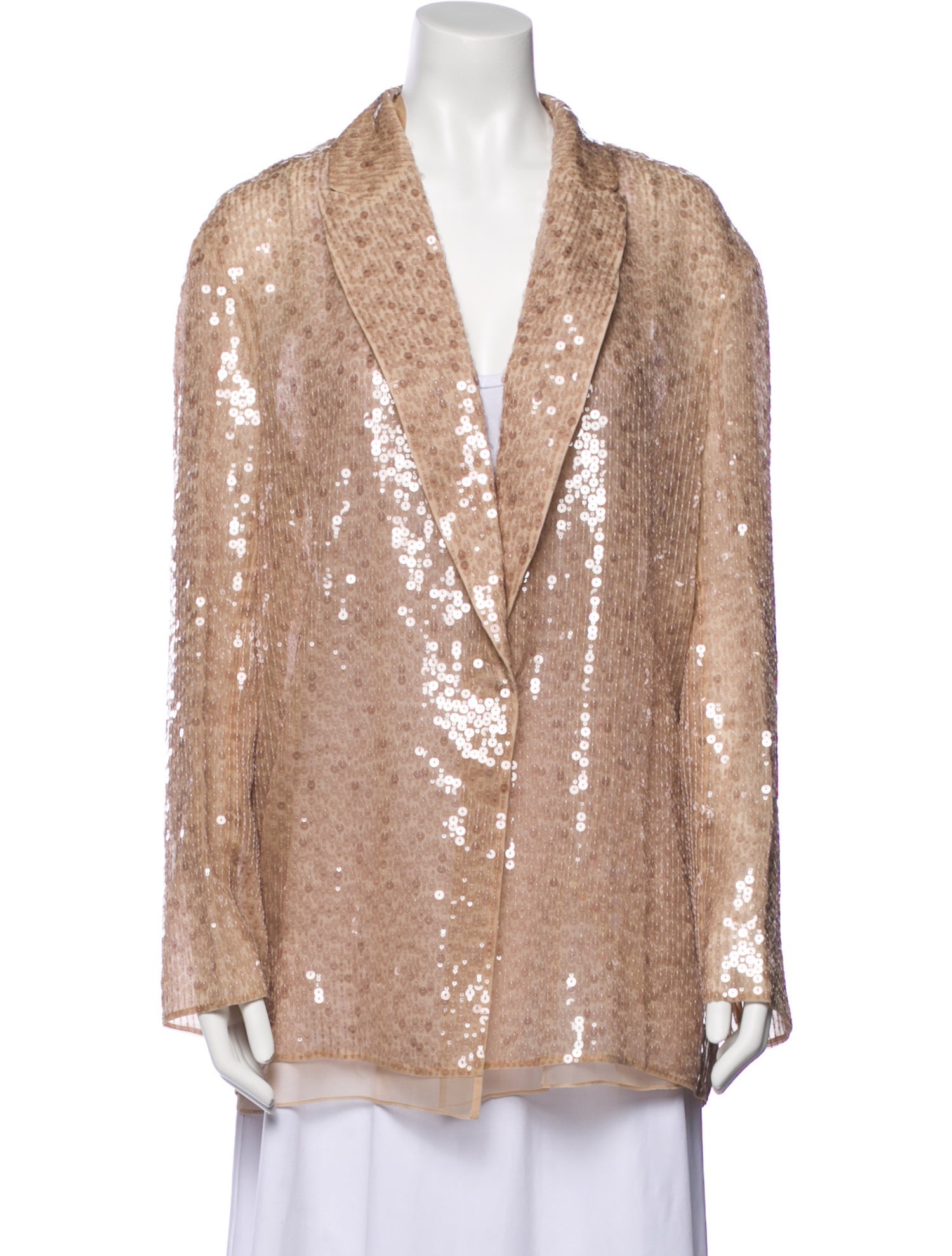 Brunello Cucinelli Silk Evening Jacket