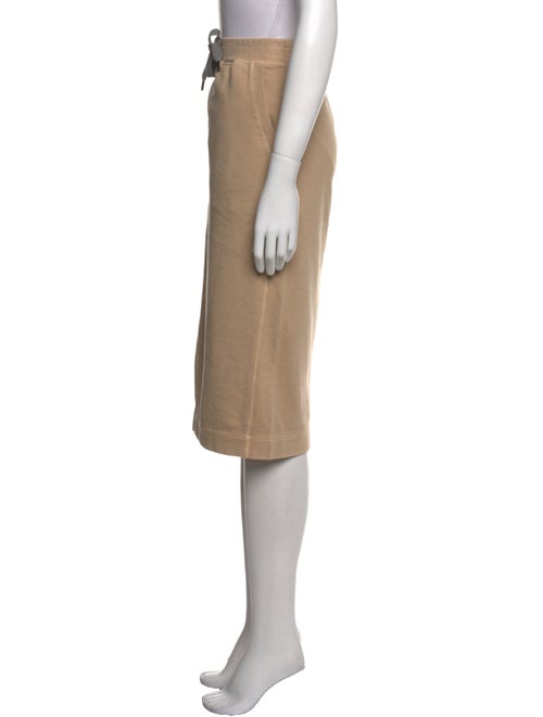 Brunello Cucinelli Beaded Accents Knee-Length Skirt