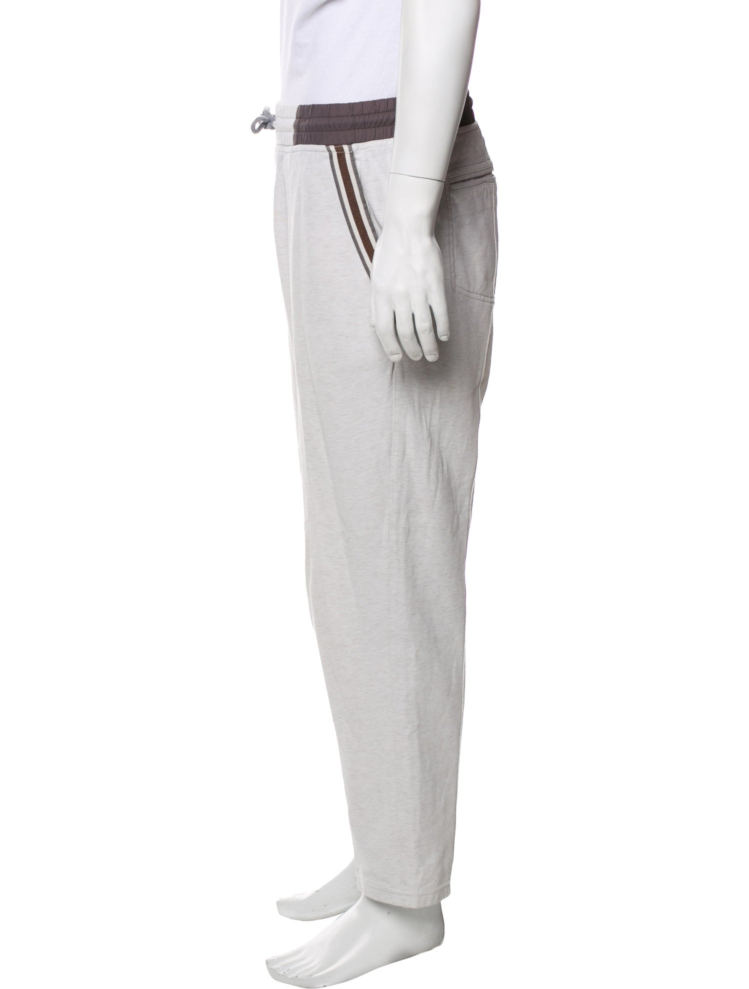 Brunello Cucinelli Striped Lounge Bottoms