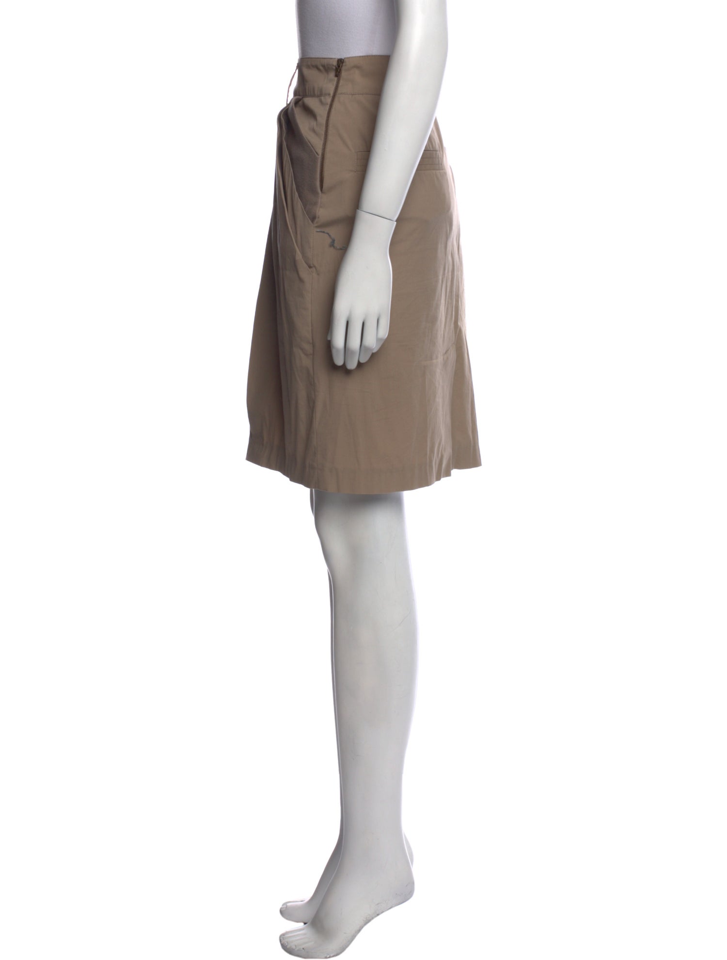 Brunello Cucinelli Bow Accents Knee-Length Skirt