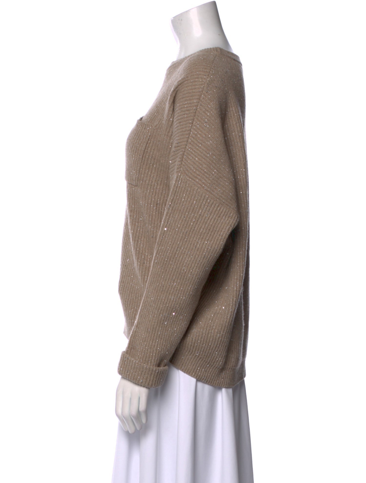 Brunello Cucinelli Cashmere Crew Neck Sweater