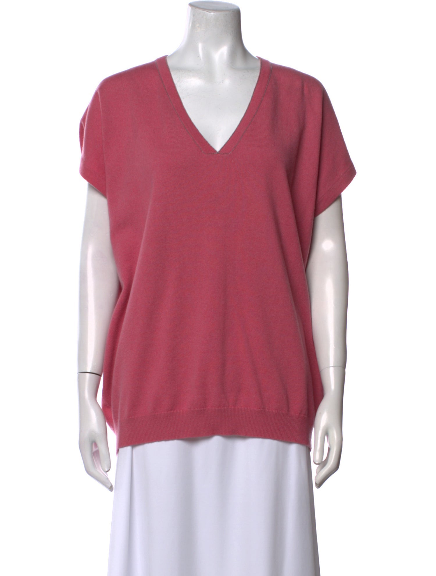 Brunello Cucinelli Cashmere V-Neck Sweater