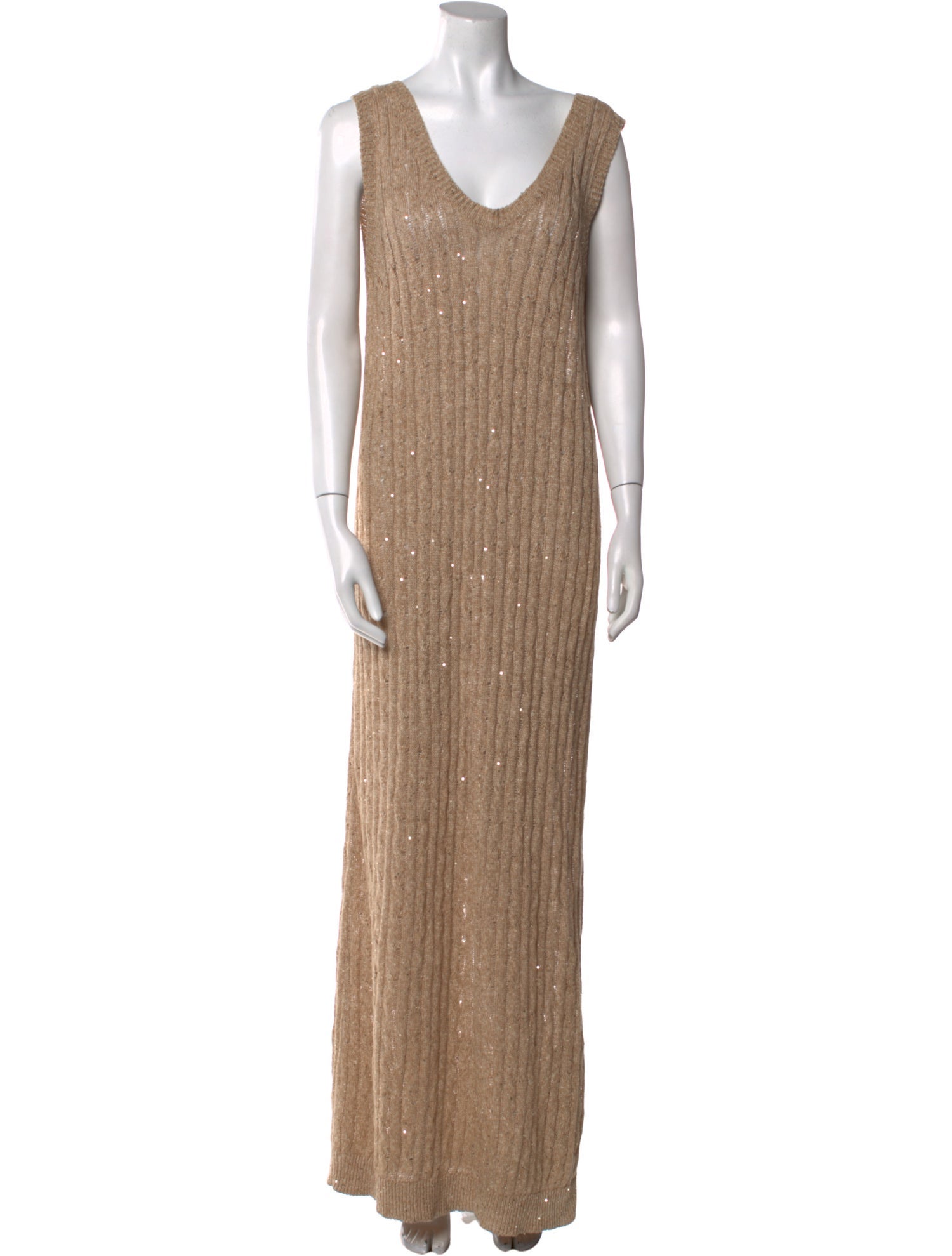 Brunello Cucinelli Linen Long Dress