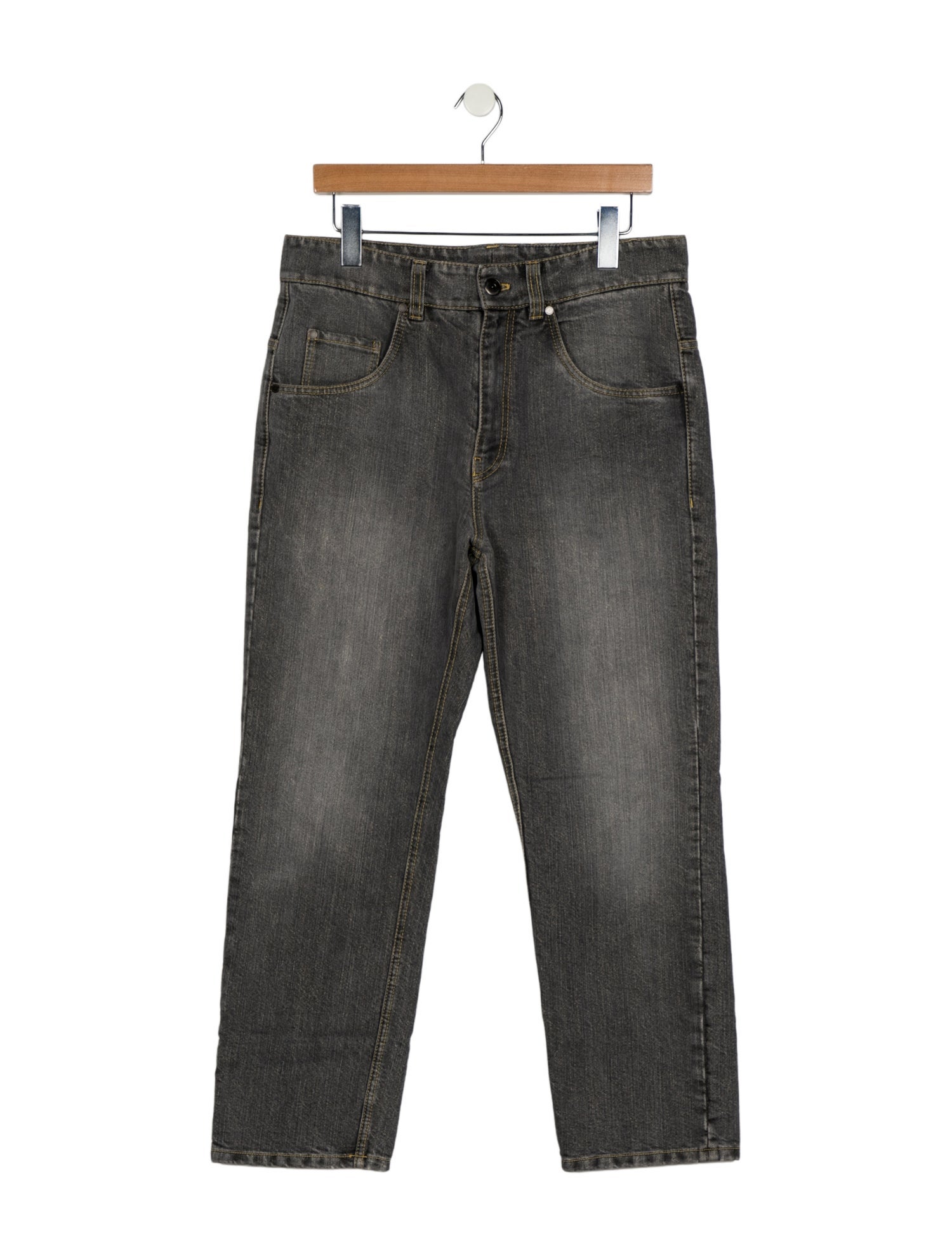 Brunello Cucinelli Mid-Rise Straight Leg Jeans