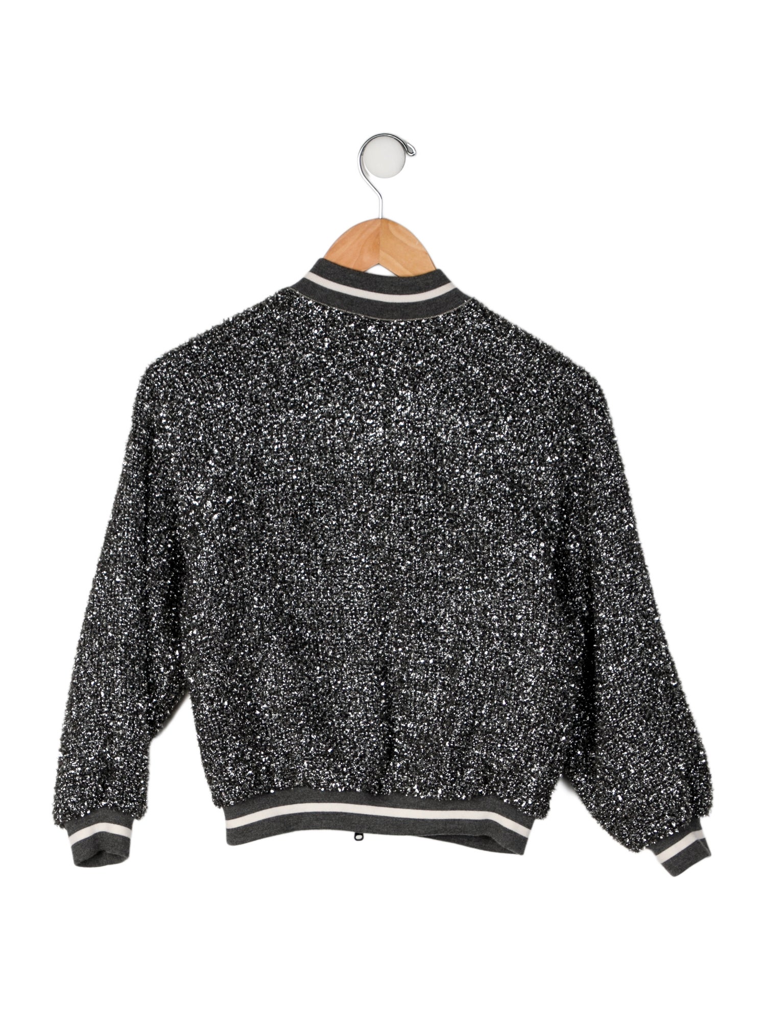 Brunello Cucinelli Accented Varsity Jacket