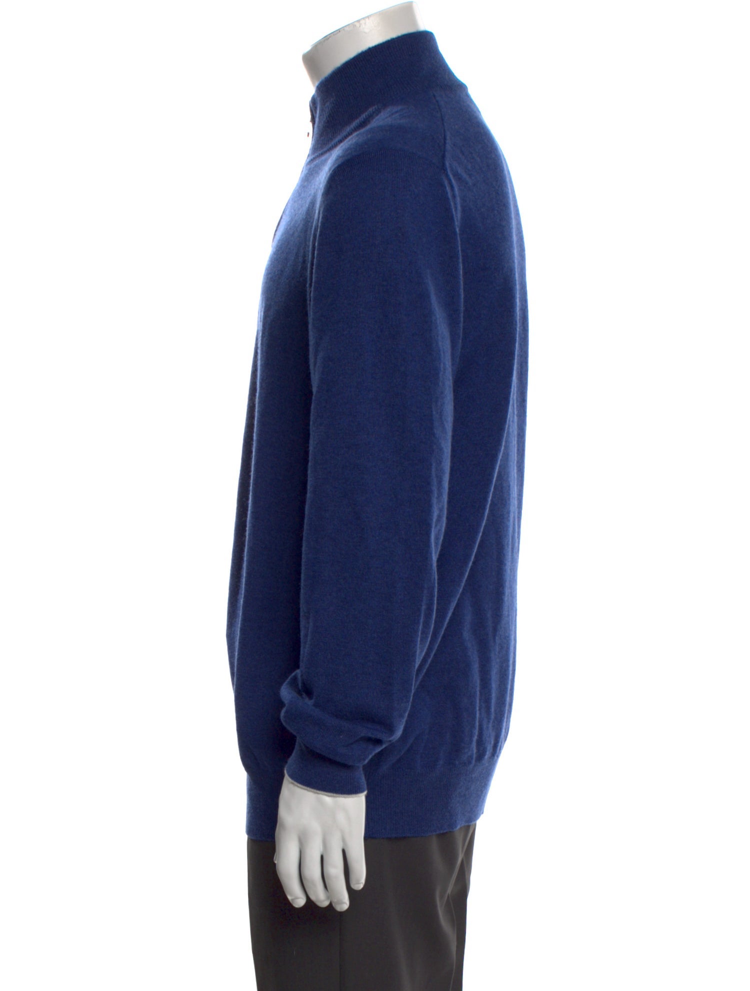 Brunello Cucinelli Cashmere Turtleneck Polo Sweater