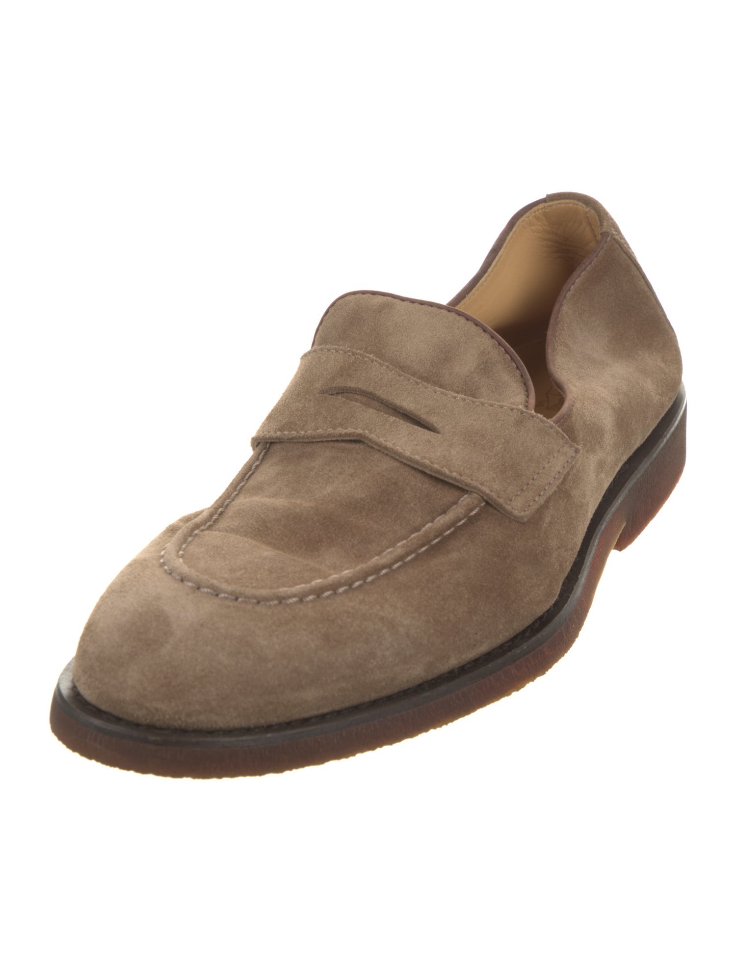 Brunello Cucinelli Suede Loafers