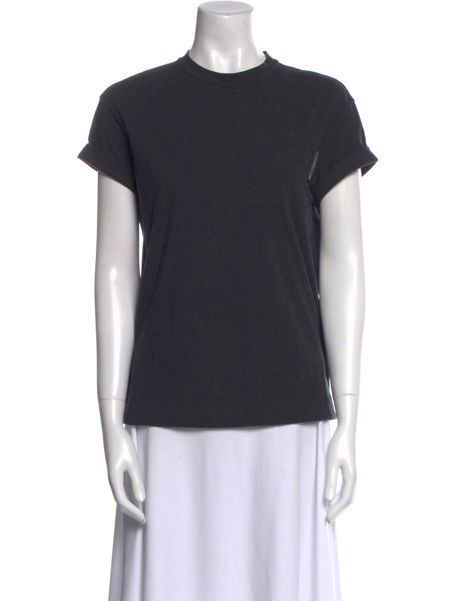 Brunello Cucinelli Crew Neck Short Sleeve T-Shirt