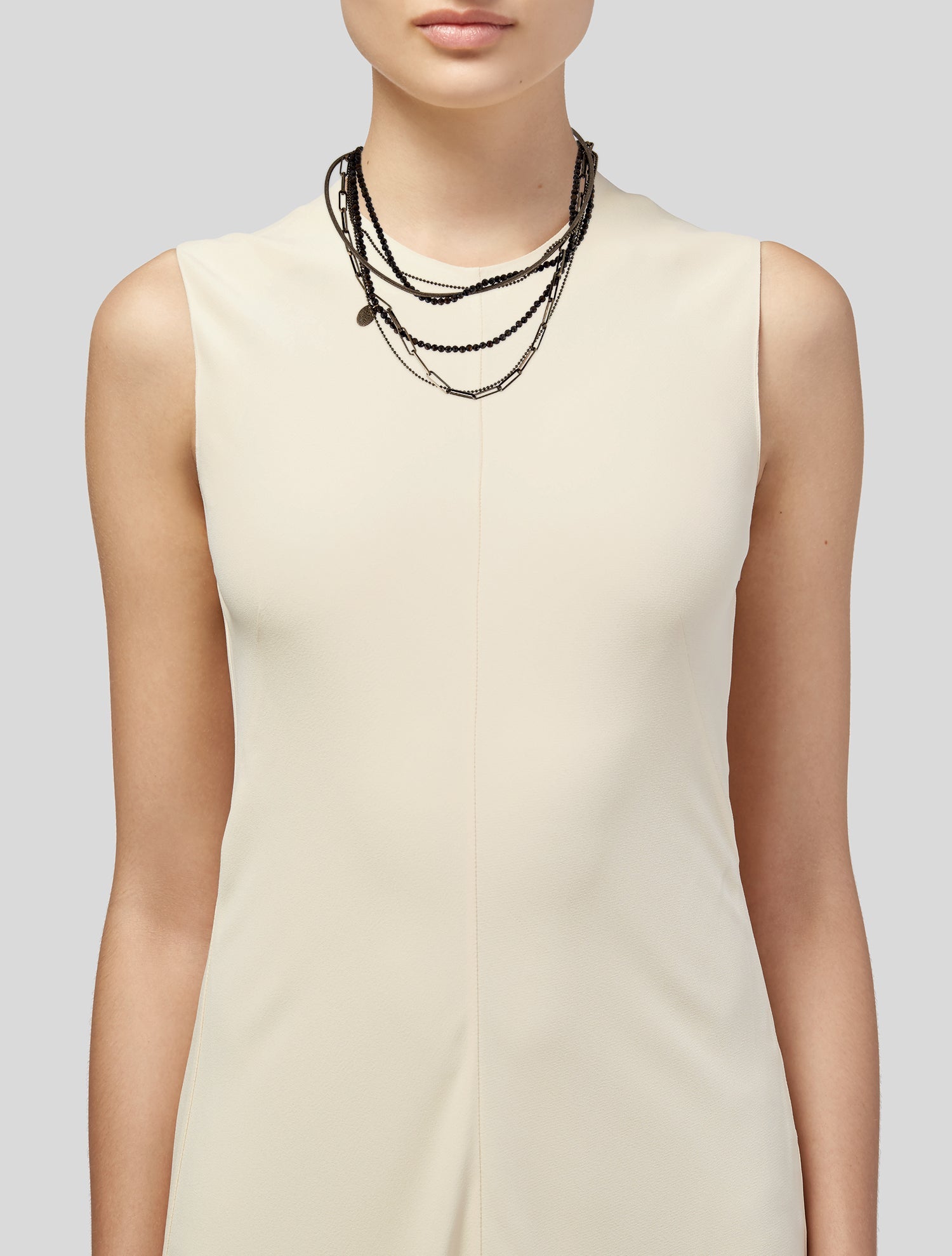Brunello Cucinelli Choker Multistrand Necklace