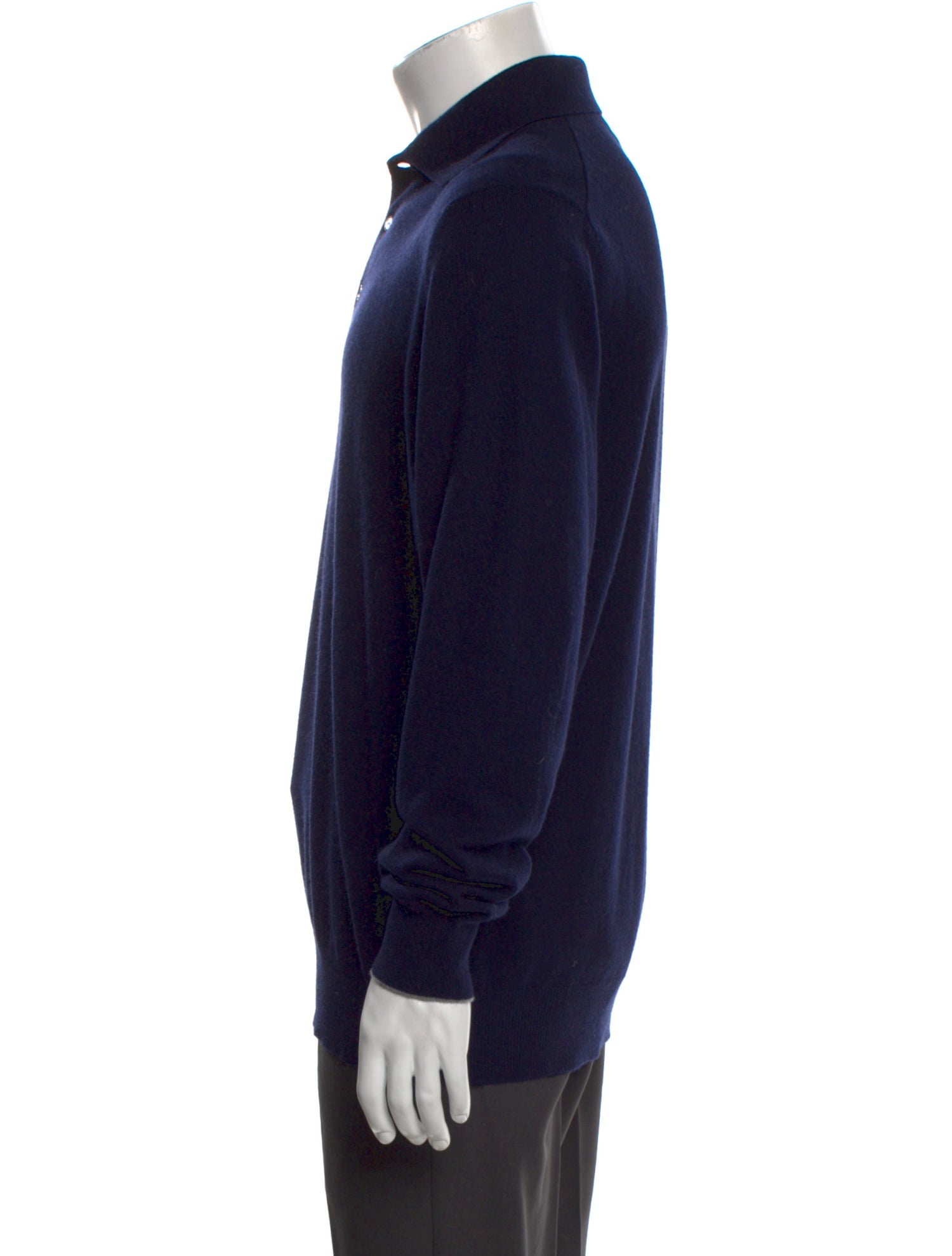 Brunello Cucinelli Cashmere Collar Polo Sweater
