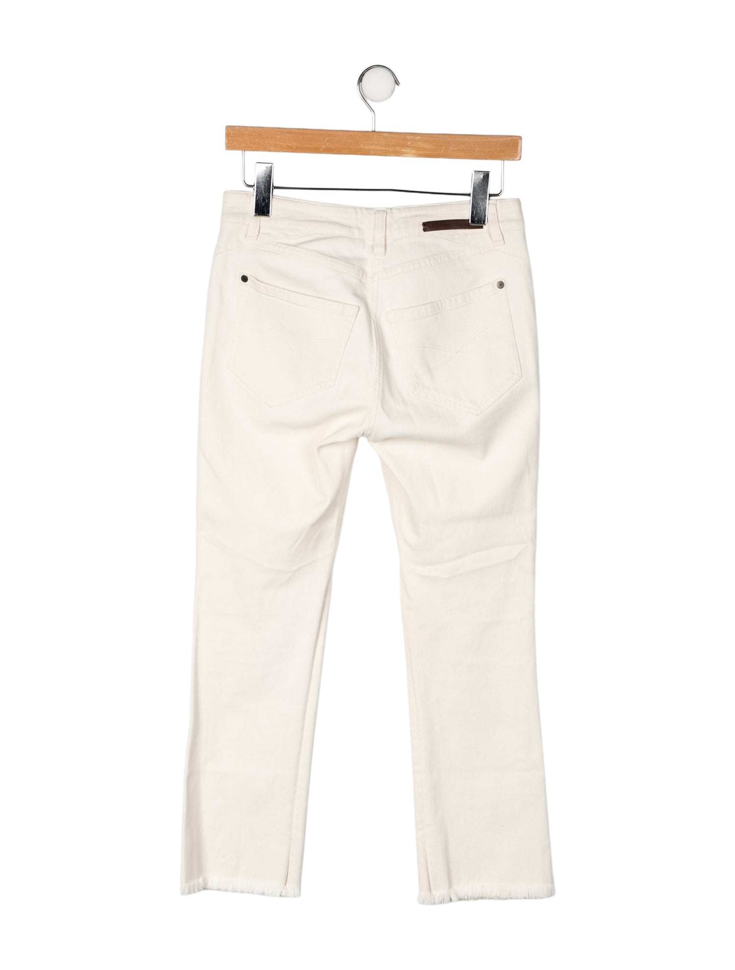 Brunello Cucinelli Mid-Rise Straight Leg Jeans