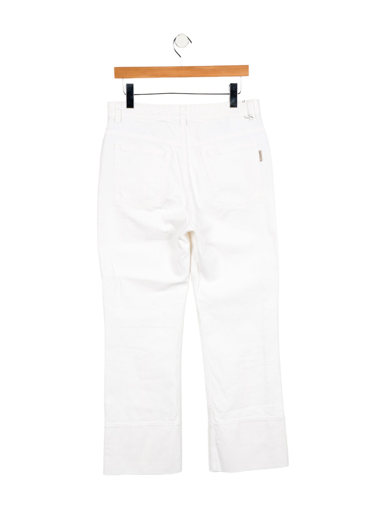 Brunello Cucinelli High-Rise Wide Leg Jeans