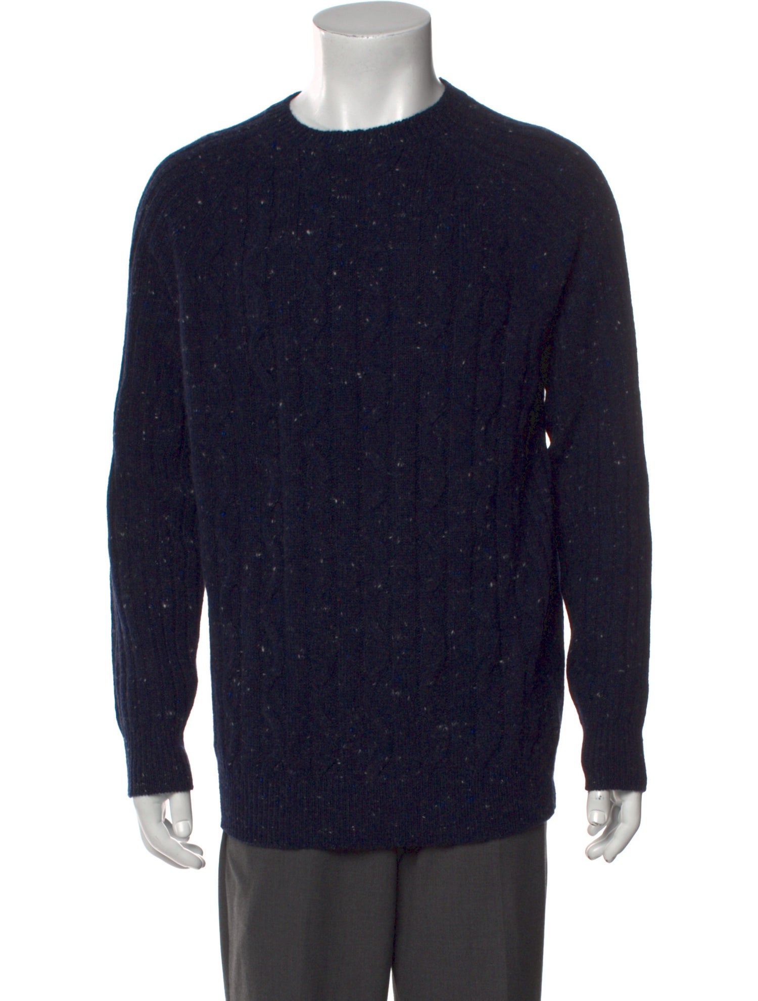 Brunello Cucinelli Virgin Wool Crew Neck Pullover