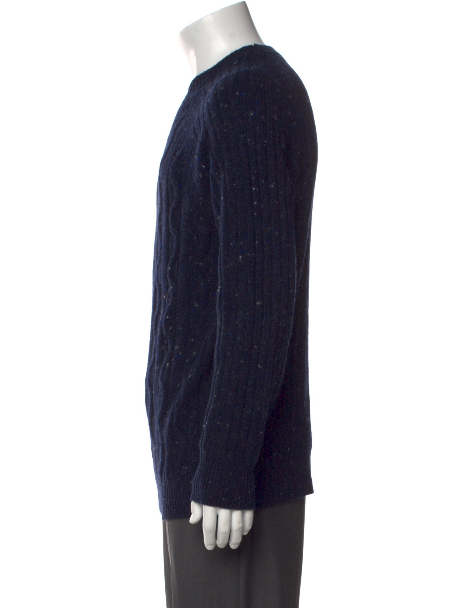 Brunello Cucinelli Virgin Wool Crew Neck Pullover